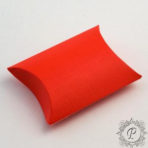 Red Pillow Bustina Wedding Favour Box