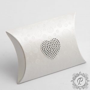 Sphere Pearla Pillow Bustina Wedding Favour Box